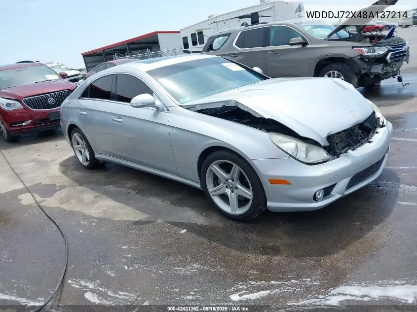 2008 Mercedes-Benz Cls 550 VIN: WDDDJ72X48A137214 Lot: 42431362
