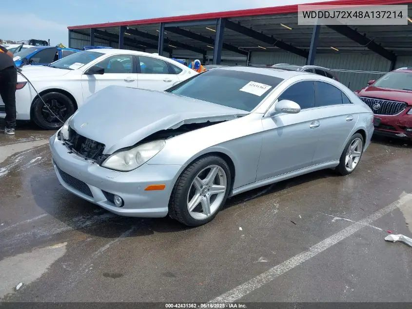 2008 Mercedes-Benz Cls 550 VIN: WDDDJ72X48A137214 Lot: 42431362