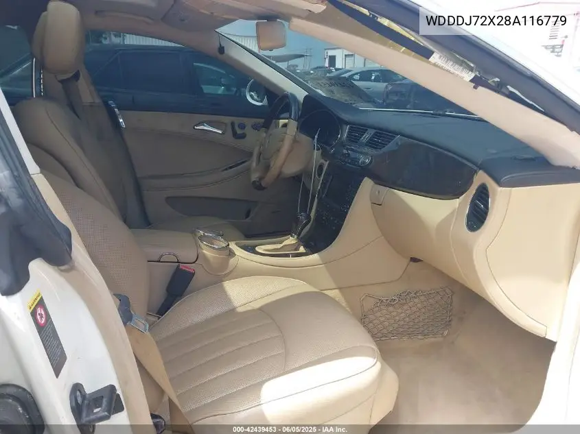 2008 Mercedes-Benz Cls 550 VIN: WDDDJ72X28A116779 Lot: 42439453
