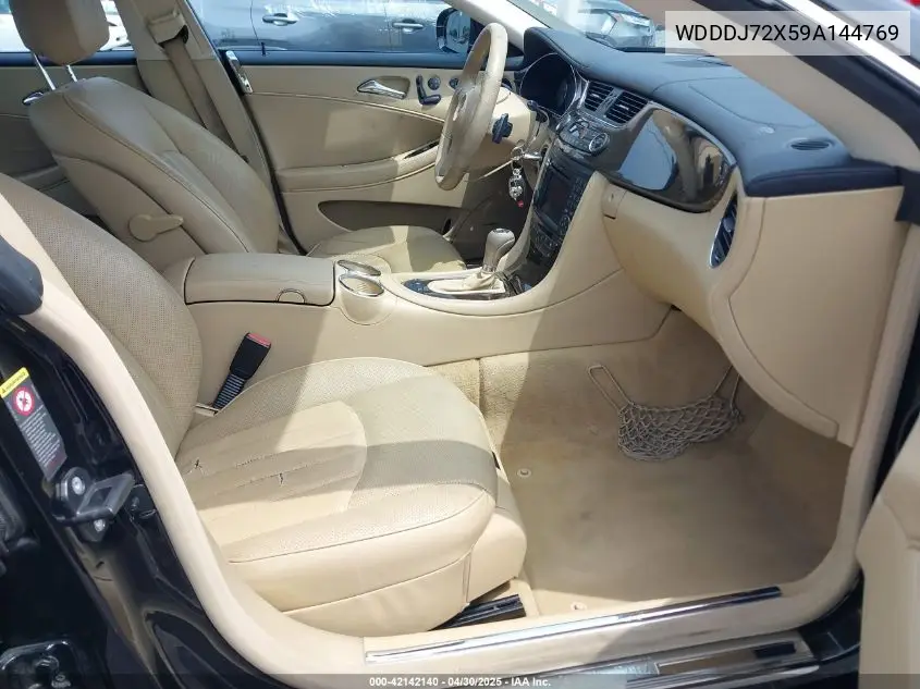 2009 Mercedes-Benz Cls 550 VIN: WDDDJ72X59A144769 Lot: 42142140