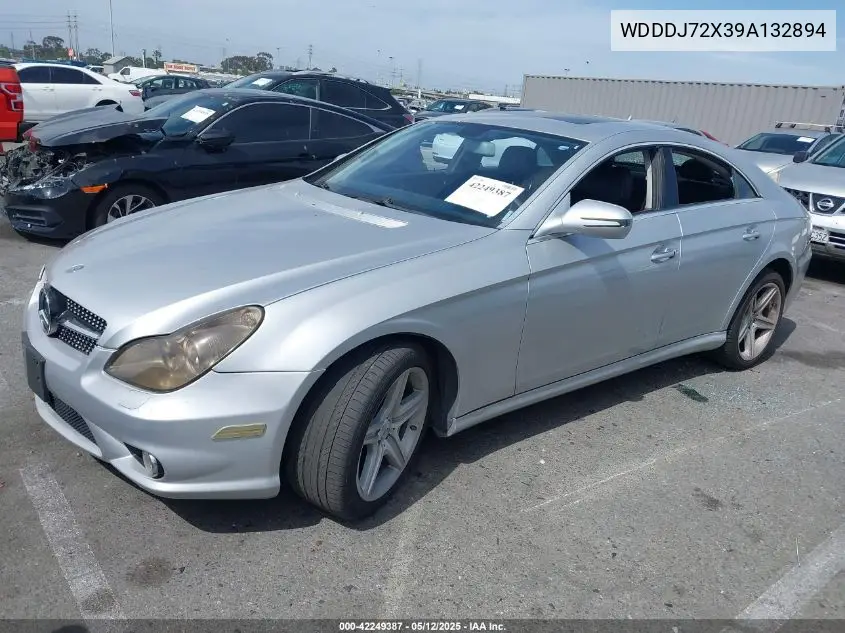 2009 Mercedes-Benz Cls 550 VIN: WDDDJ72X39A132894 Lot: 42249387