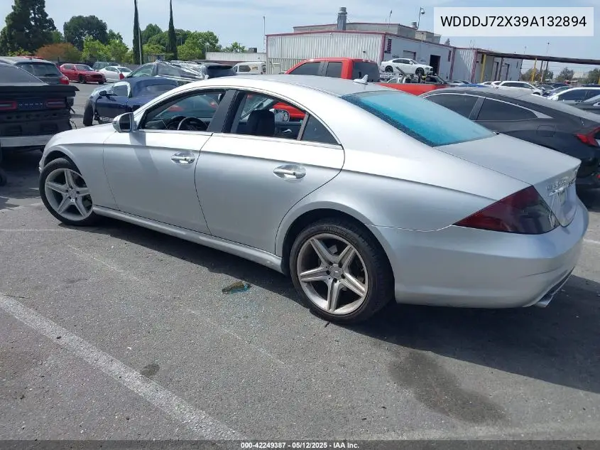 2009 Mercedes-Benz Cls 550 VIN: WDDDJ72X39A132894 Lot: 42249387