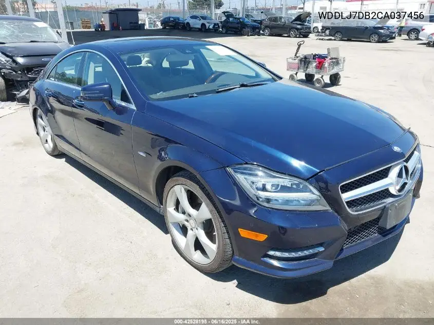 2012 Mercedes-Benz Cls 550 VIN: WDDLJ7DB2CA037456 Lot: 42528195