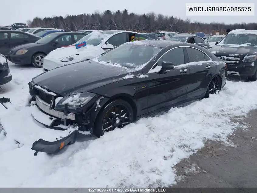 2013 Mercedes-Benz Cls 550 VIN: WDDLJ9BB8DA085575 Lot: 12213629