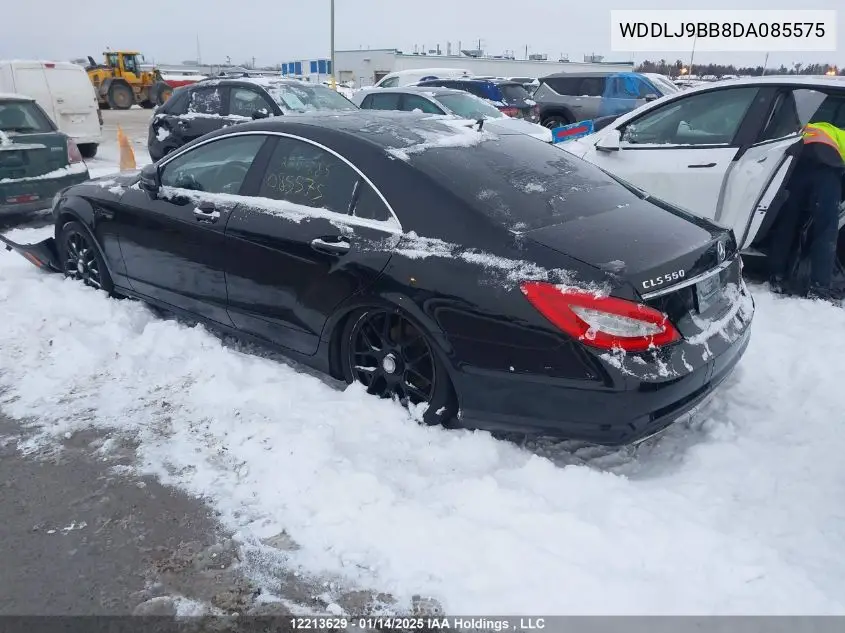 2013 Mercedes-Benz Cls 550 VIN: WDDLJ9BB8DA085575 Lot: 12213629