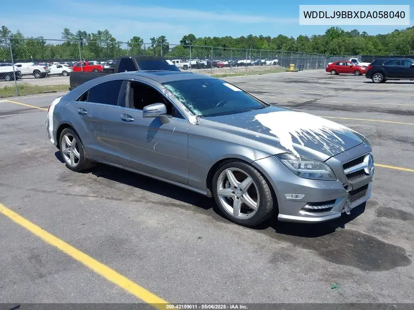 2013 Mercedes-Benz Cls 550 4Matic VIN: WDDLJ9BBXDA058040 Lot: 42159011