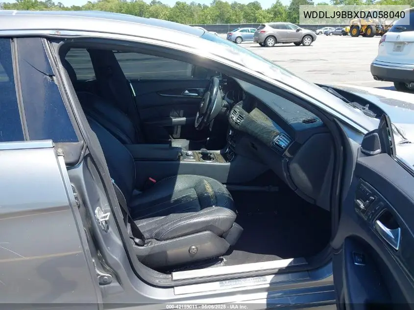 2013 Mercedes-Benz Cls 550 4Matic VIN: WDDLJ9BBXDA058040 Lot: 42159011