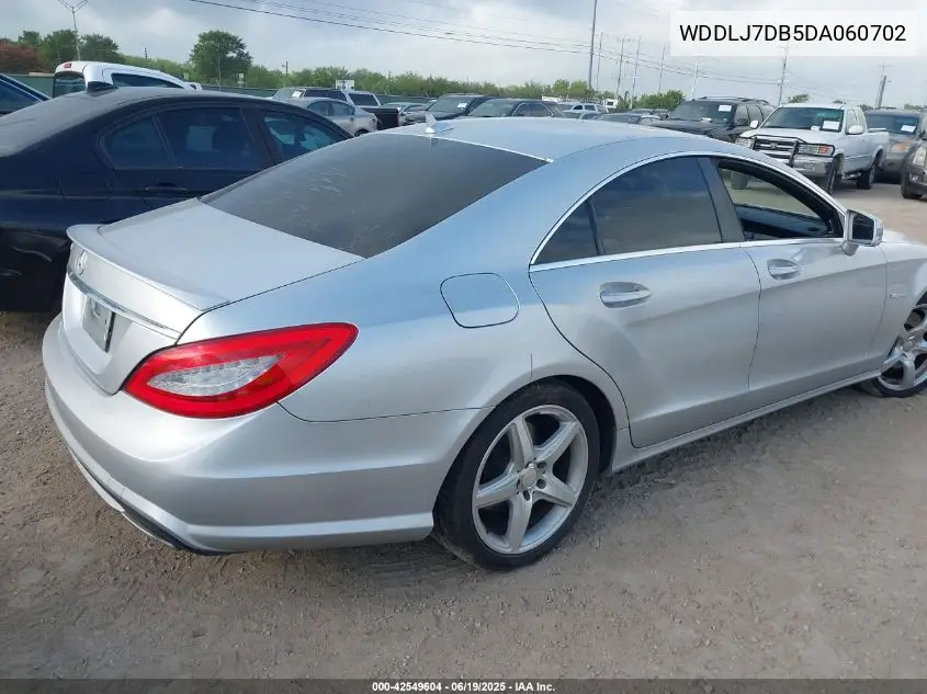 2013 Mercedes-Benz Cls 550 VIN: WDDLJ7DB5DA060702 Lot: 42549604