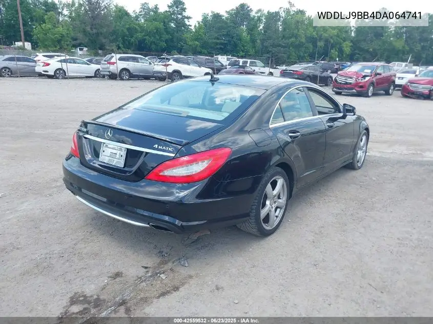 2013 Mercedes-Benz Cls 550 4Matic VIN: WDDLJ9BB4DA064741 Lot: 42559532
