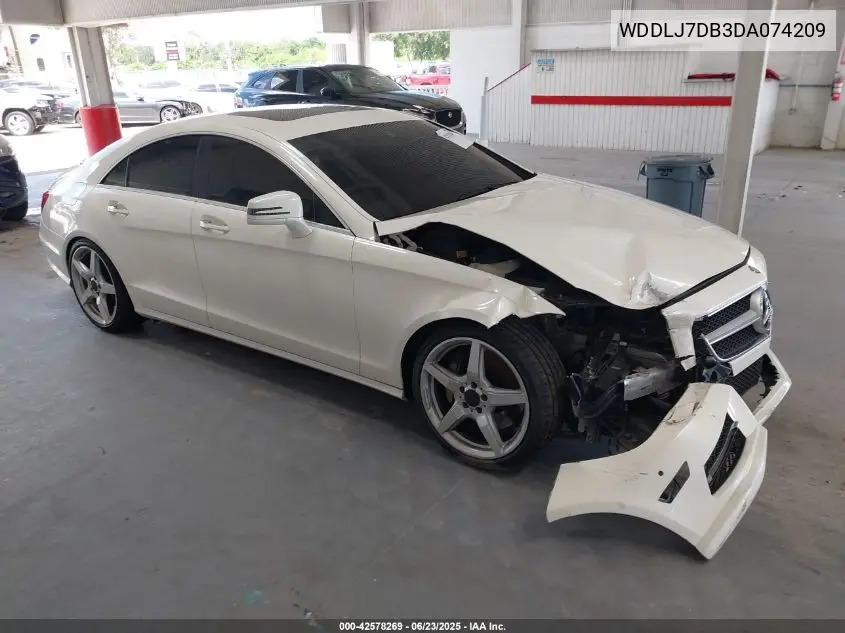 2013 Mercedes-Benz Cls 550 VIN: WDDLJ7DB3DA074209 Lot: 42578269