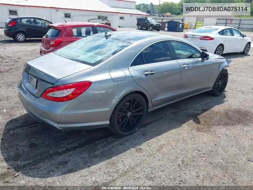 2013 Mercedes-Benz Cls 550 VIN: WDDLJ7DB8DA075114 Lot: 42604604