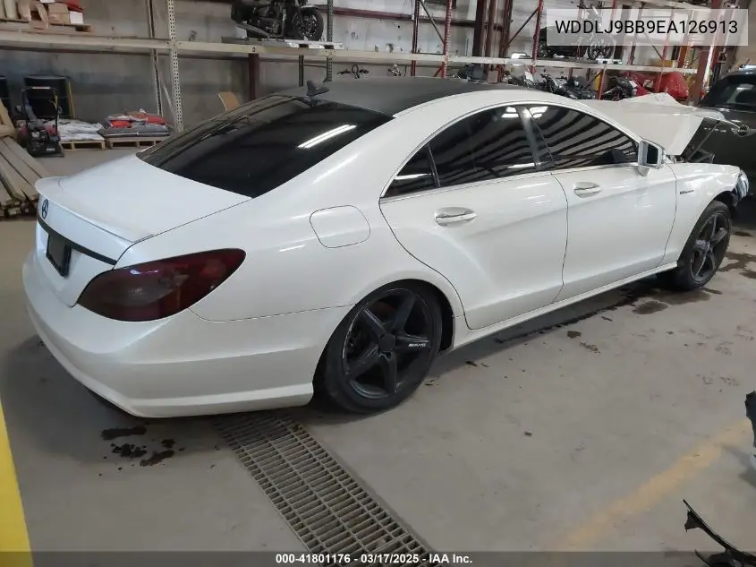 2014 Mercedes-Benz Cls 550 4Matic VIN: WDDLJ9BB9EA126913 Lot: 41801176