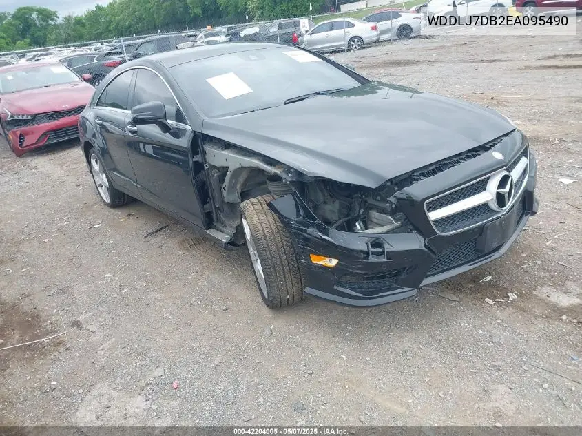 2014 Mercedes-Benz Cls 550 VIN: WDDLJ7DB2EA095490 Lot: 42204005