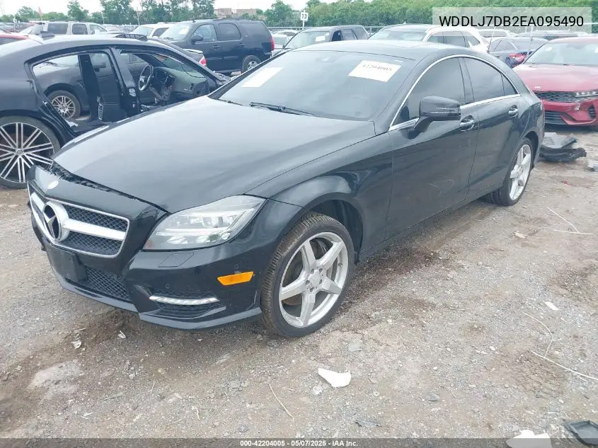 2014 Mercedes-Benz Cls 550 VIN: WDDLJ7DB2EA095490 Lot: 42204005