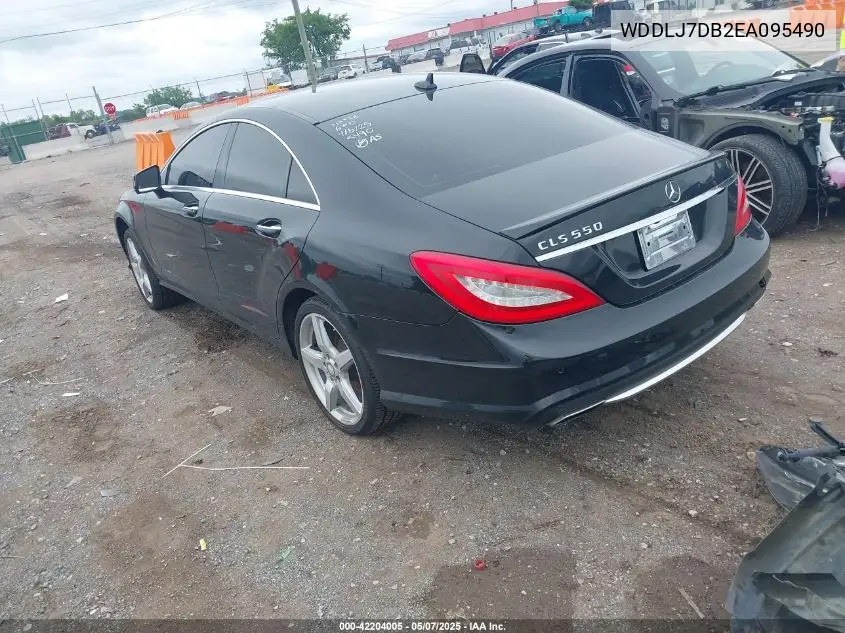 2014 Mercedes-Benz Cls 550 VIN: WDDLJ7DB2EA095490 Lot: 42204005