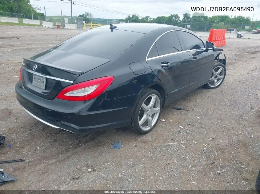 2014 Mercedes-Benz Cls 550 VIN: WDDLJ7DB2EA095490 Lot: 42204005