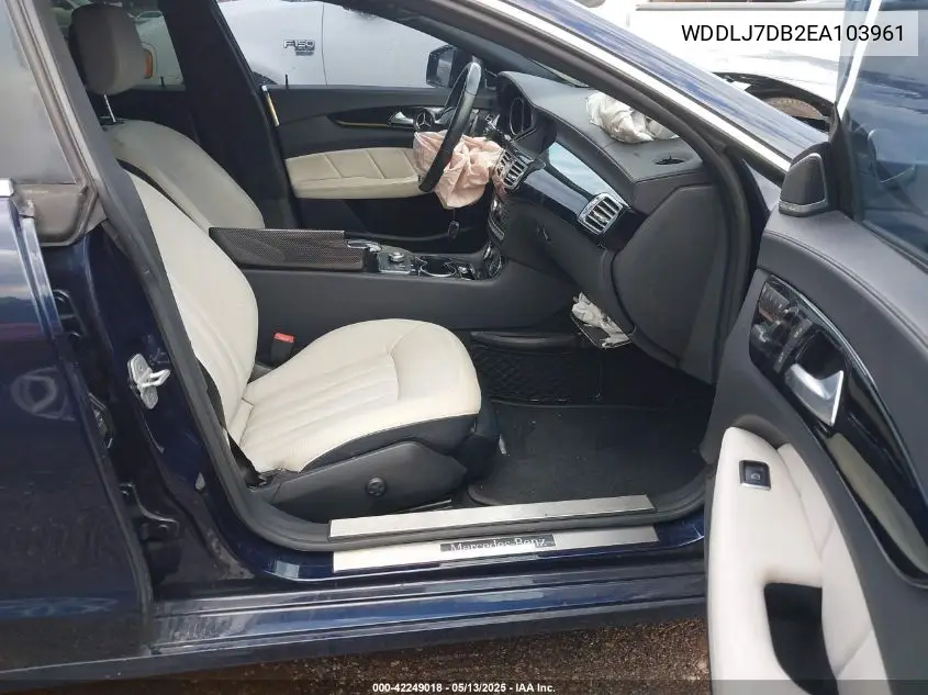 2014 Mercedes-Benz Cls 550 VIN: WDDLJ7DB2EA103961 Lot: 42249018