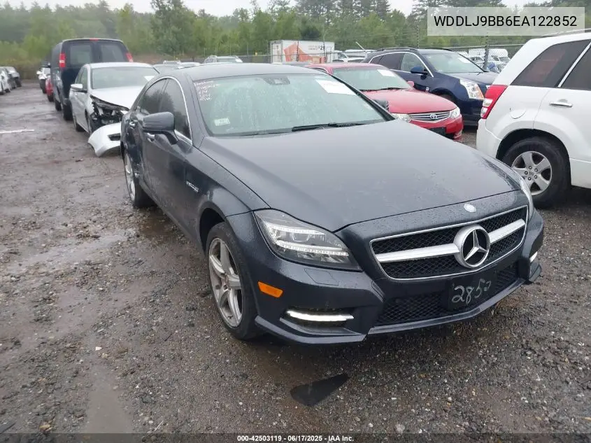 2014 Mercedes-Benz Cls 550 4Matic VIN: WDDLJ9BB6EA122852 Lot: 42503119