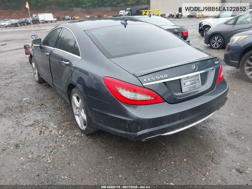 2014 Mercedes-Benz Cls 550 4Matic VIN: WDDLJ9BB6EA122852 Lot: 42503119