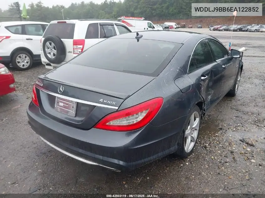 2014 Mercedes-Benz Cls 550 4Matic VIN: WDDLJ9BB6EA122852 Lot: 42503119