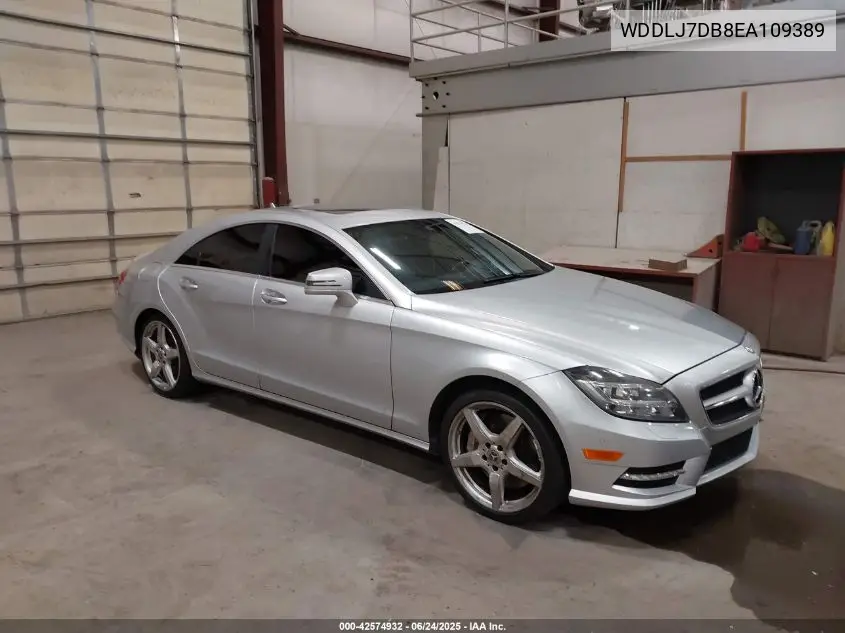 2014 Mercedes-Benz Cls 550 VIN: WDDLJ7DB8EA109389 Lot: 42574932