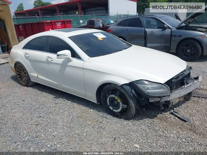 2014 Mercedes-Benz Cls 550 VIN: WDDLJ7DB4EA096480 Lot: 42577065