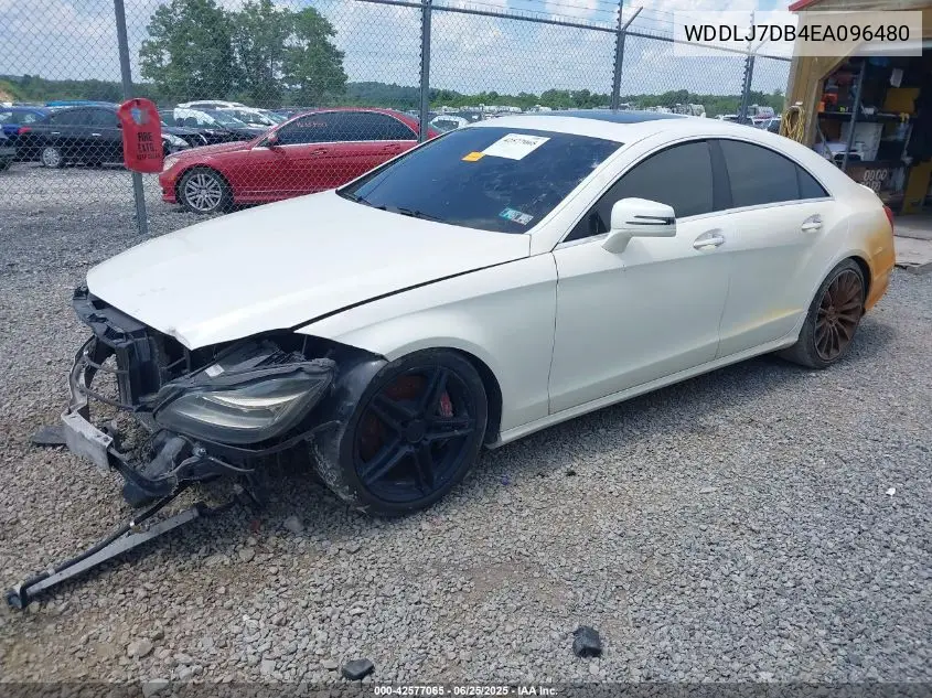 2014 Mercedes-Benz Cls 550 VIN: WDDLJ7DB4EA096480 Lot: 42577065