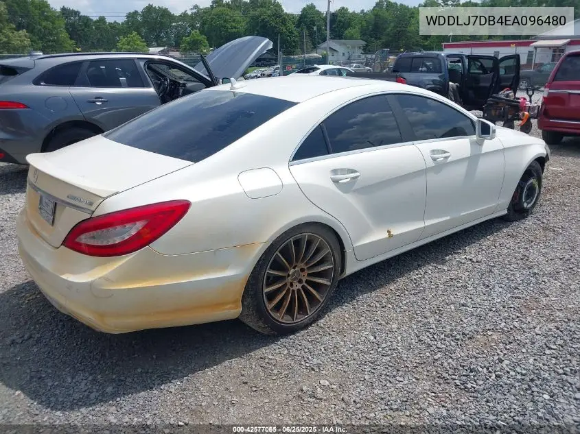 2014 Mercedes-Benz Cls 550 VIN: WDDLJ7DB4EA096480 Lot: 42577065