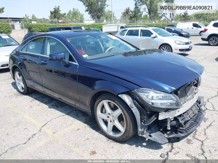 2014 Mercedes-Benz Cls 550 4Matic VIN: WDDLJ9BB9EA090821 Lot: 42582082