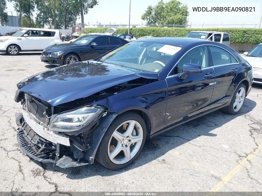2014 Mercedes-Benz Cls 550 4Matic VIN: WDDLJ9BB9EA090821 Lot: 42582082