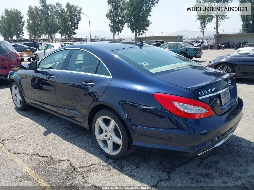 2014 Mercedes-Benz Cls 550 4Matic VIN: WDDLJ9BB9EA090821 Lot: 42582082