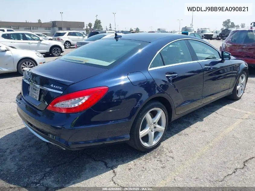 2014 Mercedes-Benz Cls 550 4Matic VIN: WDDLJ9BB9EA090821 Lot: 42582082