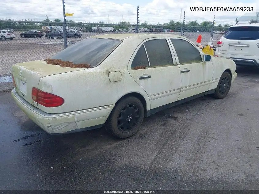 1998 Mercedes-Benz E 320 VIN: WDBJF65F0WA659233 Lot: 41955641