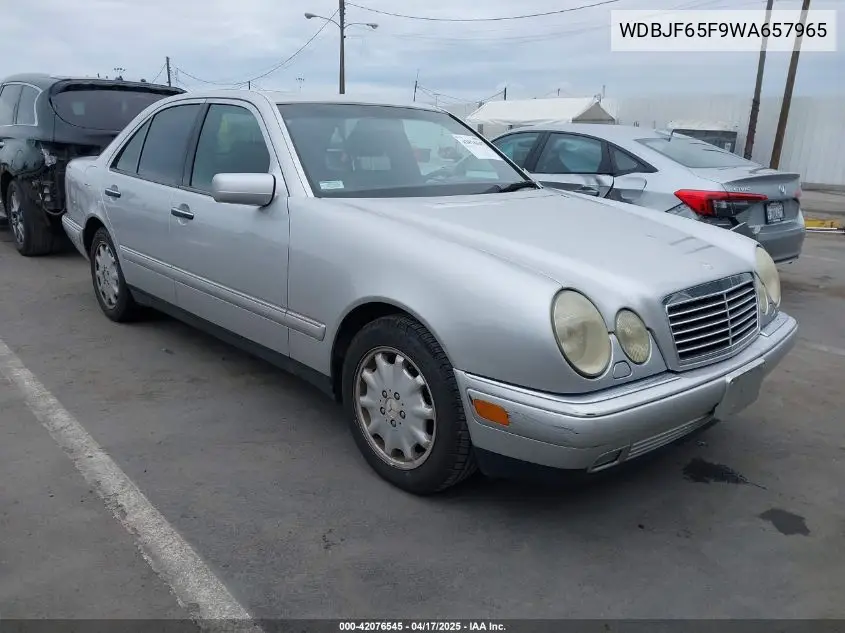 1998 Mercedes-Benz E 320 VIN: WDBJF65F9WA657965 Lot: 42076545