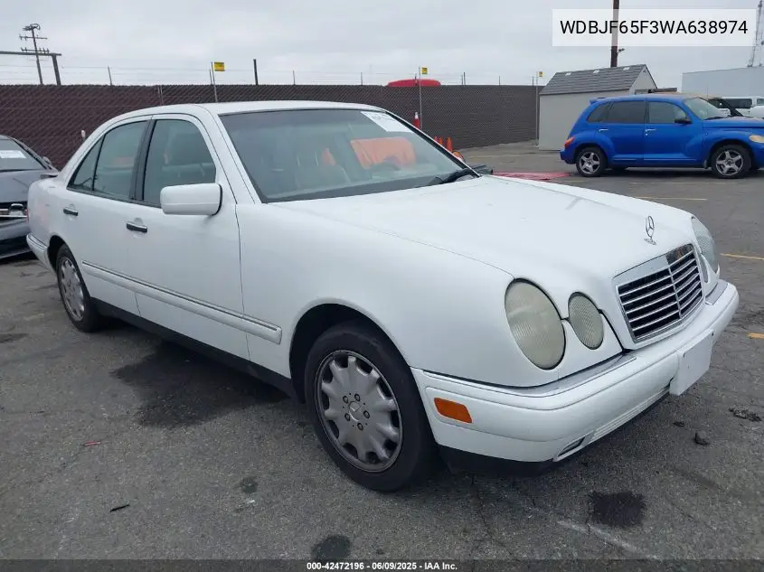 1998 Mercedes-Benz E 320 VIN: WDBJF65F3WA638974 Lot: 42472196