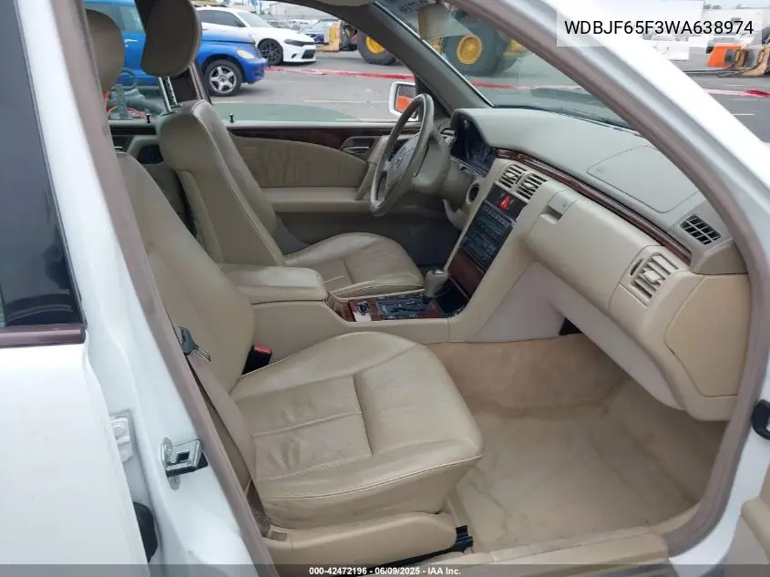 1998 Mercedes-Benz E 320 VIN: WDBJF65F3WA638974 Lot: 42472196