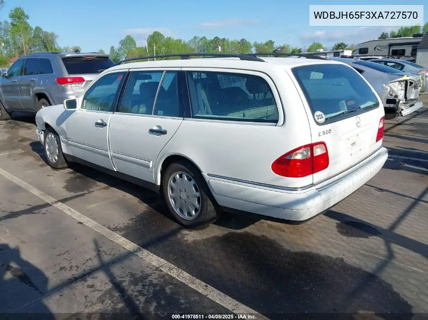 1999 Mercedes-Benz E 320 VIN: WDBJH65F3XA727570 Lot: 41978511