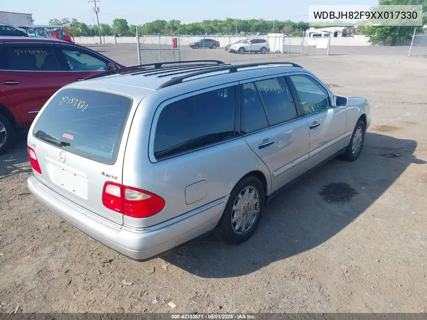 1999 Mercedes-Benz E 320 Awd VIN: WDBJH82F9XX017330 Lot: 42153871