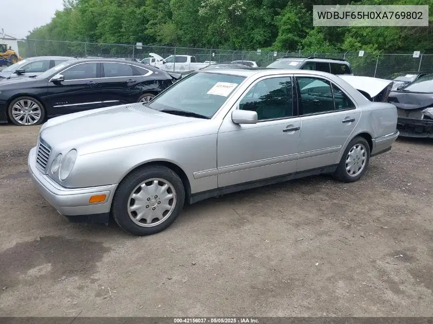 1999 Mercedes-Benz E 320 VIN: WDBJF65H0XA769802 Lot: 42156037