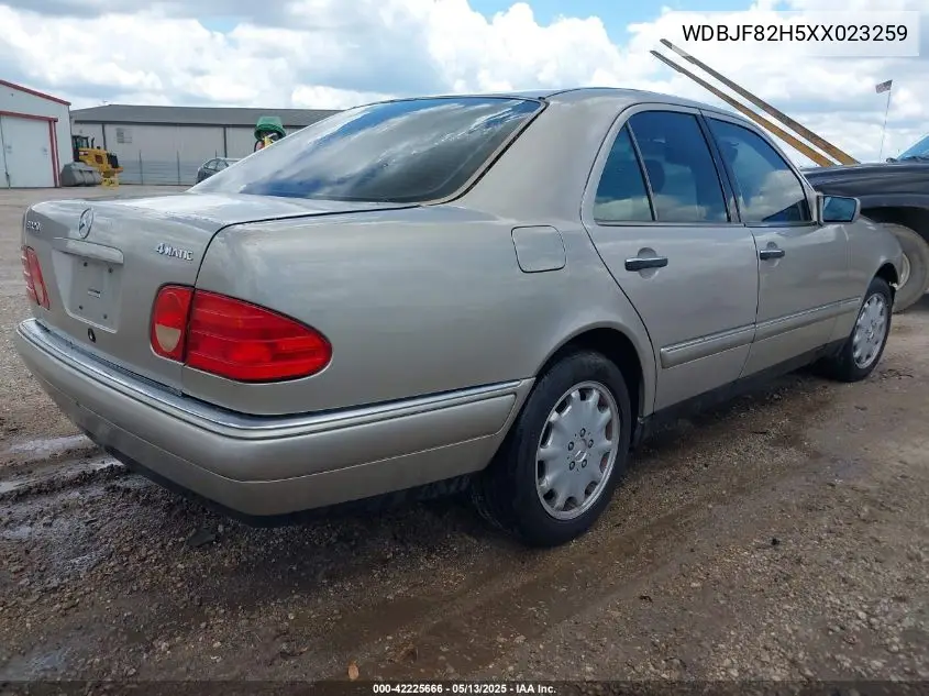1999 Mercedes-Benz E 320 Awd VIN: WDBJF82H5XX023259 Lot: 42225666