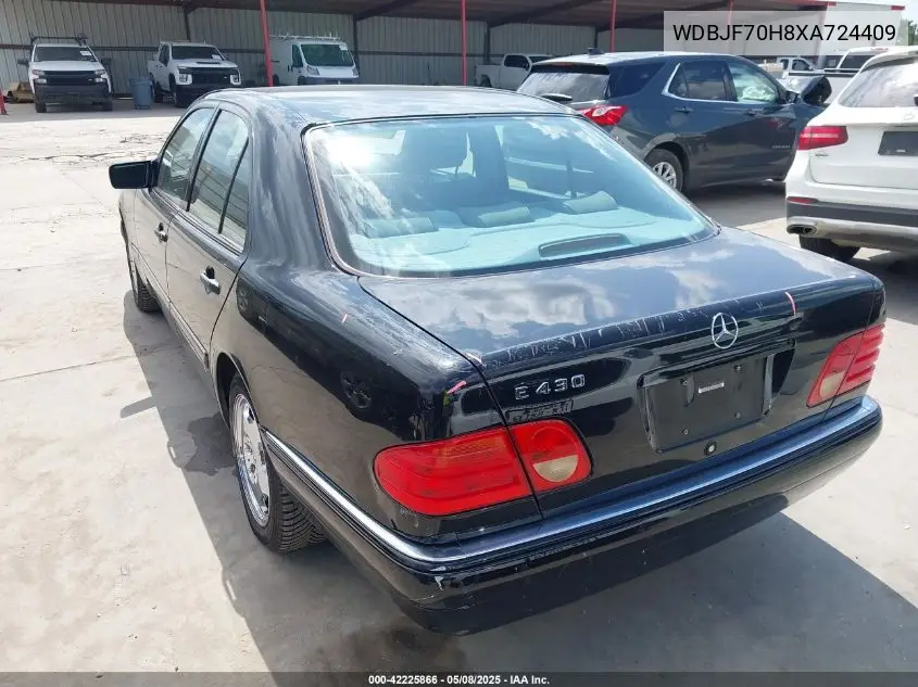 1999 Mercedes-Benz E 430 VIN: WDBJF70H8XA724409 Lot: 42225866