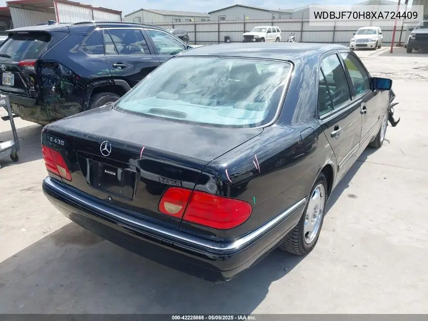 1999 Mercedes-Benz E 430 VIN: WDBJF70H8XA724409 Lot: 42225866