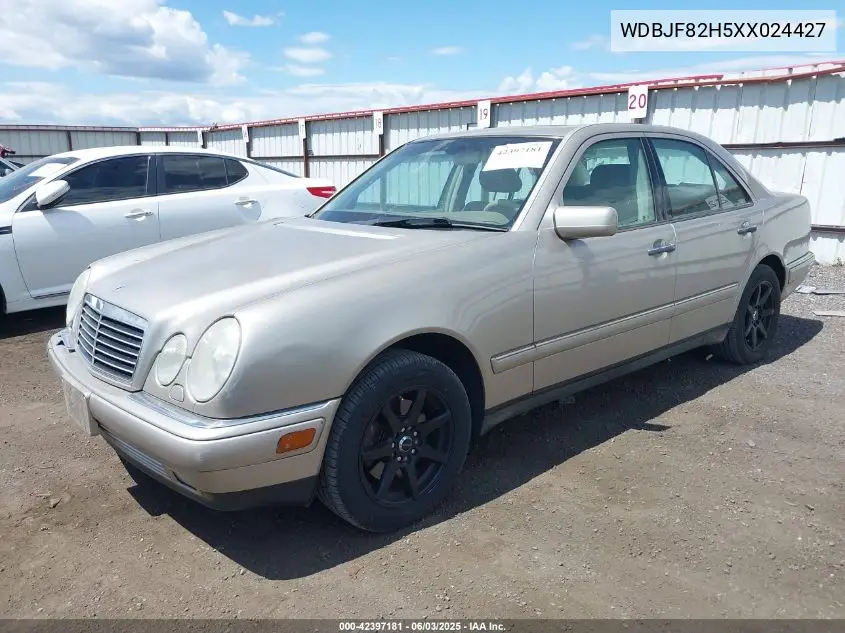 1999 Mercedes-Benz E 320 Awd VIN: WDBJF82H5XX024427 Lot: 42397181