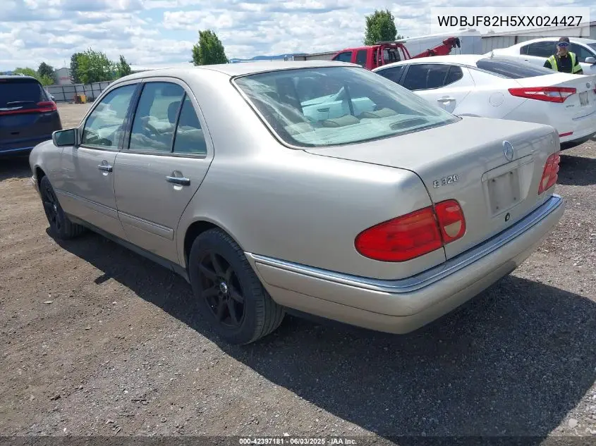 1999 Mercedes-Benz E 320 Awd VIN: WDBJF82H5XX024427 Lot: 42397181