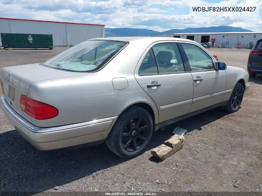 1999 Mercedes-Benz E 320 Awd VIN: WDBJF82H5XX024427 Lot: 42397181