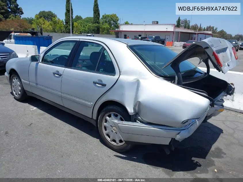 1999 Mercedes-Benz E 320 320 VIN: WDBJF65H9XA747622 Lot: 42482101