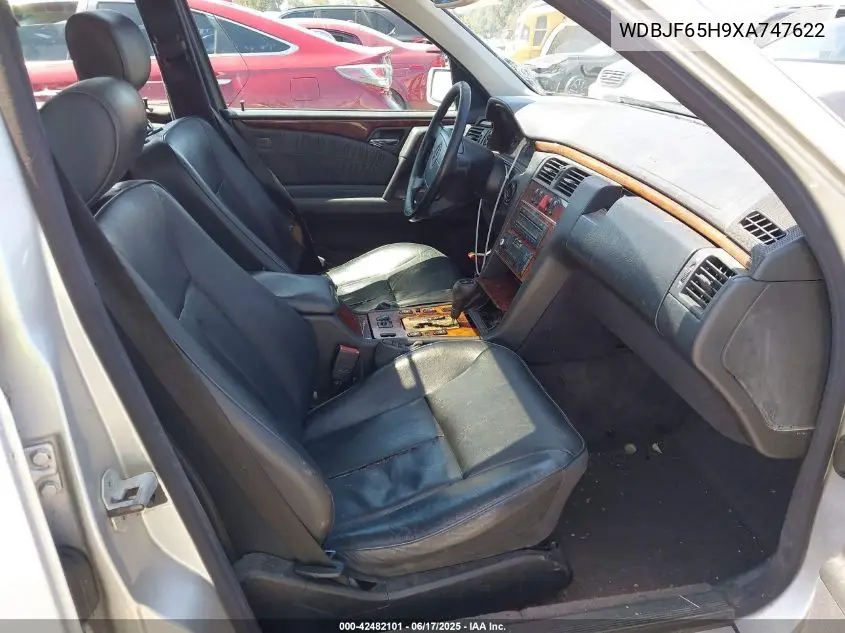 1999 Mercedes-Benz E 320 320 VIN: WDBJF65H9XA747622 Lot: 42482101