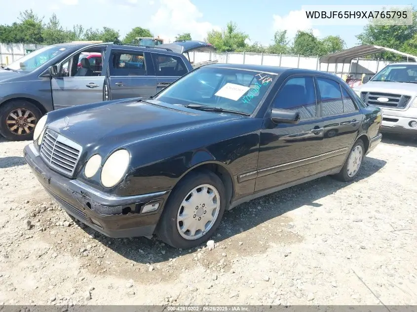 1999 Mercedes-Benz E 320 VIN: WDBJF65H9XA765795 Lot: 42610202