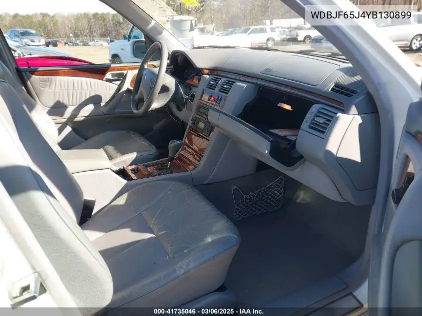 2000 Mercedes-Benz E 320 VIN: WDBJF65J4YB130899 Lot: 41735046