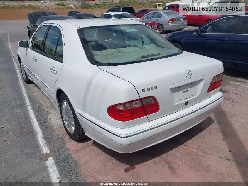 2000 Mercedes-Benz E 320 VIN: WDBJF65J2YB154053 Lot: 42062289
